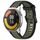 Per Xiaomi MI Watch Color 2 22mm cinturino in silicone strutturato a due colori (verde + nero) Per Xiaomi MI Watch Color 2 22mm cinturino in silicone strutturato a due colori (verde + nero)