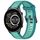 Per Xiaomi Haylou RT2 LS10 cinturino in silicone strutturato bicolore da 22 mm (verde acqua)