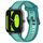 Per Xiaomi Haylou RS4 LS12 cinturino in silicone strutturato bicolore da 22 mm (verde acqua) Per Xiaomi Haylou RS4 LS12 cinturino in silicone strutturato bicolore da 22 mm (verde acqua)