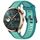 Cinturino per orologio in silicone strutturato bicolore per Honor Watch 4 Pro 22 mm (verde acqua) Cinturino per orologio in silicone strutturato bicolore per Honor Watch 4 Pro 22 mm (verde acqua)