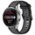 Per Huawei Watch 3 Pro Nuovo cinturino in silicone strutturato bicolore da 22 mm (grigio + nero) Per Huawei Watch 3 Pro Nuovo cinturino in silicone strutturato bicolore da 22 mm (grigio + nero)