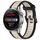 Per Huawei Watch 3 Pro Nuovo cinturino in silicone strutturato bicolore da 22 mm (Starlight + Nero) Per Huawei Watch 3 Pro Nuovo cinturino in silicone strutturato bicolore da 22 mm (Starlight + Nero)