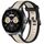 Per Huawei Watch Buds cinturino in silicone strutturato bicolore da 22 mm (Starlight + nero) Per Huawei Watch Buds cinturino in silicone strutturato bicolore da 22 mm (Starlight + nero)