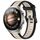 Per Huawei Watch 4 Pro 22mm cinturino in silicone strutturato bicolore (Starlight + nero) Per Huawei Watch 4 Pro 22mm cinturino in silicone strutturato bicolore (Starlight + nero)