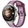 Per Huawei Watch 4 Pro 22mm cinturino in silicone strutturato bicolore (viola)