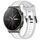 Per Huawei GT2 Pro 22mm cinturino in silicone strutturato bicolore (bianco + grigio) Per Huawei GT2 Pro 22mm cinturino in silicone strutturato bicolore (bianco + grigio)