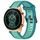 Per Honor Watch GS 4 22mm cinturino in silicone strutturato bicolore (verde acqua) Per Honor Watch GS 4 22mm cinturino in silicone strutturato bicolore (verde acqua)