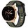 Per Honor Watch GS 3 22mm cinturino in silicone strutturato bicolore (verde + nero)