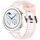 Per Huawei Watch GT3 Pro 43mm 20mm cinturino in silicone strutturato bicolore (bianco + rosa) Per Huawei Watch GT3 Pro 43mm 20mm cinturino in silicone strutturato bicolore (bianco + rosa)