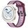 Per Huawei Watch GT3 Pro 43mm 20mm cinturino in silicone strutturato bicolore (viola) Per Huawei Watch GT3 Pro 43mm 20mm cinturino in silicone strutturato bicolore (viola)
