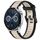 Per Huawei Watch GT3 42mm 20mm cinturino in silicone strutturato bicolore (Starlight + nero) Per Huawei Watch GT3 42mm 20mm cinturino in silicone strutturato bicolore (Starlight + nero)
