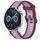 Per Huawei Watch GT3 42mm 20mm cinturino in silicone strutturato bicolore (viola) Per Huawei Watch GT3 42mm 20mm cinturino in silicone strutturato bicolore (viola)