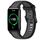 Per Honor Watch ES 20mm cinturino in silicone strutturato bicolore (grigio + nero) Per Honor Watch ES 20mm cinturino in silicone strutturato bicolore (grigio + nero)