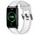 Per Honor Watch ES 20mm cinturino in silicone strutturato bicolore (bianco + grigio) Per Honor Watch ES 20mm cinturino in silicone strutturato bicolore (bianco + grigio)