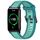 For Honor Watch ES 20mm cinturino in silicone strutturato bicolore (verde acqua) For Honor Watch ES 20mm cinturino in silicone strutturato bicolore (verde acqua)