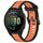 Per cinturino in silicone strutturato bicolore Garmin Forerunner 165 da 20 mm (arancione + nero) Per cinturino in silicone strutturato bicolore Garmin Forerunner 165 da 20 mm (arancione + nero)