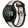 Per cinturino in silicone testurizzato bicolore Garmin Forerunner 165 Music da 20 mm (Starlight + nero) Per cinturino in silicone testurizzato bicolore Garmin Forerunner 165 Music da 20 mm (Starlight + nero)
