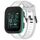 Per cinturino in silicone strutturato bicolore Garmin Bounce da 20 mm (bianco + grigio) Per cinturino in silicone strutturato bicolore Garmin Bounce da 20 mm (bianco + grigio)