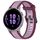Per cinturino in silicone strutturato bicolore Garmin Active 5 20mm (viola) Per cinturino in silicone strutturato bicolore Garmin Active 5 20mm (viola)