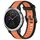 Per cinturino in silicone strutturato bicolore Garmin Vivoactive 3 da 20 mm (arancione + nero) Per cinturino in silicone strutturato bicolore Garmin Vivoactive 3 da 20 mm (arancione + nero)