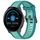 Per cinturino per orologio in silicone testurizzato bicolore Garmin Vivoactive3 Music da 20 mm (verde acqua) Per cinturino per orologio in silicone testurizzato bicolore Garmin Vivoactive3 Music da 20 mm (verde acqua)