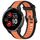 Per cinturino in silicone strutturato bicolore Garmin Venu 2 Plus da 20 mm (arancione + nero) Per cinturino in silicone strutturato bicolore Garmin Venu 2 Plus da 20 mm (arancione + nero)