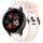 Per cinturino in silicone strutturato bicolore Garmin Venu 2 Plus da 20 mm (bianco + rosa) Per cinturino in silicone strutturato bicolore Garmin Venu 2 Plus da 20 mm (bianco + rosa)