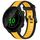 Per cinturino in silicone strutturato bicolore Garmin Forerunner 158 da 20 mm (giallo + nero) Per cinturino in silicone strutturato bicolore Garmin Forerunner 158 da 20 mm (giallo + nero)