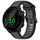 Per cinturino in silicone strutturato bicolore Garmin Forerunner 158 da 20 mm (grigio + nero) Per cinturino in silicone strutturato bicolore Garmin Forerunner 158 da 20 mm (grigio + nero)