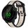 Per cinturino in silicone testurizzato bicolore Garmin Forerunner 158 da 20 mm (Starlight + nero) Per cinturino in silicone testurizzato bicolore Garmin Forerunner 158 da 20 mm (Starlight + nero)