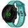 Per cinturino per orologio in silicone strutturato bicolore Garmin Forerunner 158 da 20 mm (verde acqua) Per cinturino per orologio in silicone strutturato bicolore Garmin Forerunner 158 da 20 mm (verde acqua)