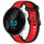 Per cinturino in silicone strutturato bicolore Garmin Forerunner 55 da 20 mm (rosso + nero) Per cinturino in silicone strutturato bicolore Garmin Forerunner 55 da 20 mm (rosso + nero)