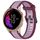 Per cinturino per orologio in silicone testurizzato bicolore Garmin Venu da 20 mm (viola) Per cinturino per orologio in silicone testurizzato bicolore Garmin Venu da 20 mm (viola)