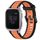 Per cinturino in silicone strutturato bicolore Garmin Venu SQ da 20 mm (arancione + nero) Per cinturino in silicone strutturato bicolore Garmin Venu SQ da 20 mm (arancione + nero)