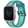 Per cinturino per orologio in silicone testurizzato bicolore Garmin Venu SQ da 20 mm (verde acqua) Per cinturino per orologio in silicone testurizzato bicolore Garmin Venu SQ da 20 mm (verde acqua)