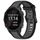 Per Garmin Forerunner 245/245 Music 20mm cinturino in silicone strutturato bicolore (grigio + nero) Per Garmin Forerunner 245/245 Music 20mm cinturino in silicone strutturato bicolore (grigio + nero)