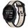 Per Garmin Forerunner 245/245 Music cinturino in silicone strutturato bicolore da 20 mm (Starlight + nero)