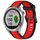 Per cinturino in silicone strutturato bicolore Garmin Approach S40 da 20 mm (rosso + nero)
