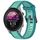 Per cinturino per orologio in silicone testurizzato bicolore Garmin Forerunner 255S 18 mm (verde acqua) Per cinturino per orologio in silicone testurizzato bicolore Garmin Forerunner 255S 18 mm (verde acqua)