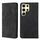 Custodia per telefono in pelle magnetica Skin Feel per Samsung Galaxy S24 Ultra 5G (nera)