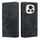 Custodia per telefono in pelle magnetica con spazzola antifurto RFID per Honor Magic6 (nera) Custodia per telefono in pelle magnetica con spazzola antifurto RFID per Honor Magic6 (nera)
