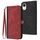 Per iPhone SE 2024 Custodia per cellulare in pelle con doppia fibbia laterale e cinturino a mano (rosso) Per iPhone SE 2024 Custodia per cellulare in pelle con doppia fibbia laterale e cinturino a mano (rosso)