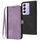 Custodia per cellulare in pelle con fibbia laterale doppia piega per vivo V30 Lite 5G India/T3 5G IDN (viola) Custodia per cellulare in pelle con fibbia laterale doppia piega per vivo V30 Lite 5G India/T3 5G IDN (viola)