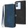 Per vivo V29e 5G Global/Y200 5G Global Custodia per cellulare in pelle con fibbia laterale doppia piega (Royal) Per vivo V29e 5G Global/Y200 5G Global Custodia per cellulare in pelle con fibbia laterale doppia piega (Royal)