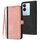Per vivo V29 5G Global/V29 Pro Custodia per cellulare in pelle con fibbia laterale doppia piega (rosa) Per vivo V29 5G Global/V29 Pro Custodia per cellulare in pelle con fibbia laterale doppia piega (rosa)