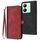 Per vivo Y27 5G/Y36 4G Global Side Buckle Doppia Piega Cinturino in pelle Custodia per telefono(Rosso) Per vivo Y27 5G/Y36 4G Global Side Buckle Doppia Piega Cinturino in pelle Custodia per telefono(Rosso)