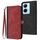 Custodia per telefono in pelle con cinturino a doppia piega con fibbia laterale per vivo V29 Lite (rosso) Custodia per telefono in pelle con cinturino a doppia piega con fibbia laterale per vivo V29 Lite (rosso)