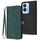 Per vivo Y56 5G Global/Y16 4G Global Custodia per cellulare in pelle con fibbia laterale doppia piega (verde scuro) Per vivo Y56 5G Global/Y16 4G Global Custodia per cellulare in pelle con fibbia laterale doppia piega (verde scuro)