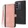 Custodia per telefono in pelle con fibbia laterale doppia piega per vivo V27 5G Global/V27 Pro 5G Global (rosa) Custodia per telefono in pelle con fibbia laterale doppia piega per vivo V27 5G Global/V27 Pro 5G Global (rosa)