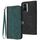Per vivo Y55s 2023 5G/Y55 5G globale fibbia laterale doppia piega cinturino in pelle custodia per telefono (verde scuro) Per vivo Y55s 2023 5G/Y55 5G globale fibbia laterale doppia piega cinturino in pelle custodia per telefono (verde scuro)